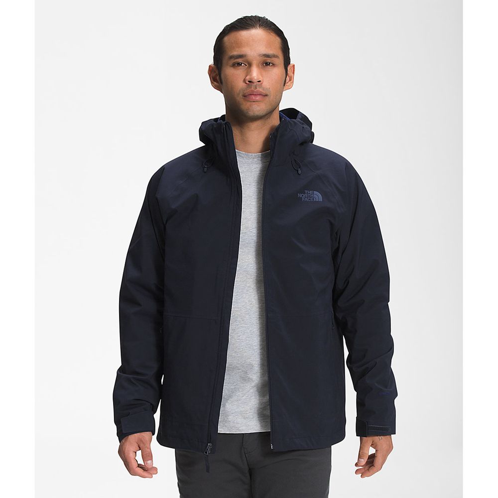 The North Face 3-In-1 Jackets Mens Australia - The North Face Thermoball™ Eco Triclimate® Navy / Blu